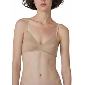 NEW ARAKS antonia cotton bralette in nude